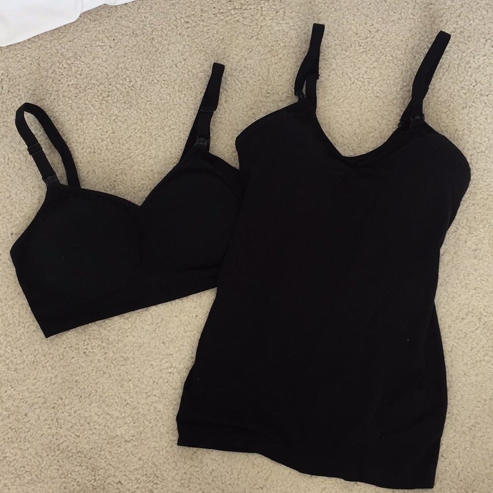 Auden Nursing Bra and Cami Set